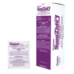 Safetec SaniZide Pro 1 Fragrance Free Surface Disinfectant Wipes 7.5×8″ 35926 50