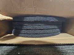 (QTY 5) Handy-Klenz 09380023 20″ 508mm Black Stripping Floor Pad Round