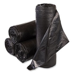 Inteplast Group Can Liners, 60 gal, 19 mic, 38×58″, 25 Bags/Roll, 6 Rolls/CT