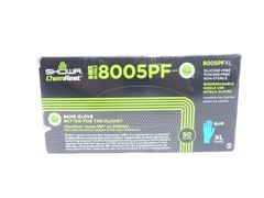 250215 New In Box; Showa 8005PF Box-50 Powder-Free Disposable Gloves 10/XL
