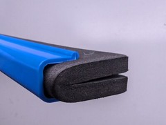 10pk Floor Squeegee Foam Dual Moss Blue Plastic 22 in Scrub Bathroom Floors Tile