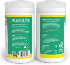 Alcohol Wipes for Electronics – Tech Wipes with 70% Isopropyl Alcohol – Equipmen