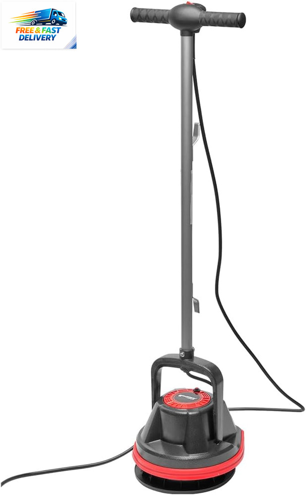 10″ Heavy Duty Commercial Pad Polisher Orbiter Hard Floor Buff Cleaner Machine,