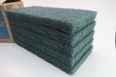 3M Doodlebug Blue Scrub Pad 4 5/8 in x 10 in – 5 Piece Box Model 8242