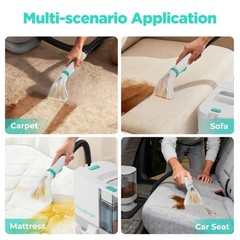 HAUSHOF Portable Carpet Spot and Upholstery Cleaner Machine Deep Stain Cleaning