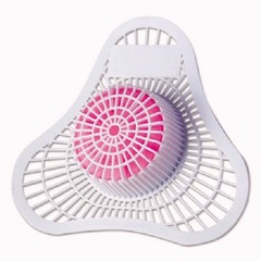 HOSPECO 1901 Health Gards Urinal Screen – Cherry Scent/White/Pink (1-Dozen) New