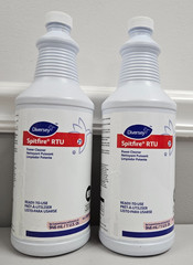 2 Bottle Diversey 95891789 Spitfire 21 RTU Power Cleaner NoSprayer Refill Only
