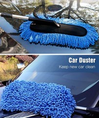 Car Duster Kit, 2 Pack Car Dust Brush Set with Micr Size: 2 PackColor: 2p-blue