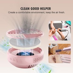 4 Pack White Replacement Filters Compatible with HPro SPro Nail Dust Collector