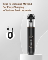 Handheld Vacuum Cordless, Car Vacuum Portable with 20000Pa Ultra-Strong Sucti…
