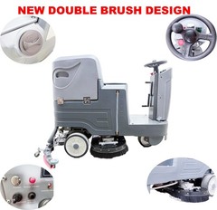 Commercial 26″ Ride-On Driving Floor Scrubber Machine w/38″ Squeegee EM505