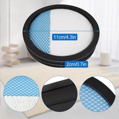 18V ONE + Washable Filter for Ryobi 18V Cordless Stick Vacuum PCL720, PBLSV716,