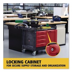 RCPN453388BLA TradeMaster 750 lbs. Cap. 26.25 x 49 x 38 1-Shelf Cart New