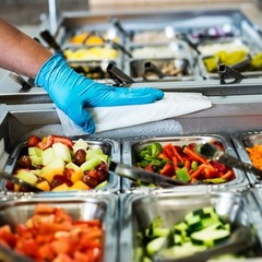 Wypall 05925 Wypall Criticalclean Foodservice Cloths (05925), Quarterfold