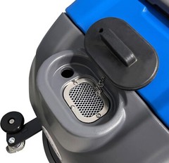 Walk Behind 15″Brush Floor Cleaning Machine 8 Gal Foldable and Portable Scrubber