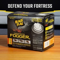 6 Can Fogger Bomb Insect Killer Bug Flies Roach Spider Indoor Bed Kill Shot Tick