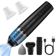 Handheld Vacuum Cordless, Car Portable Mini Cleaner 13000 PA Black