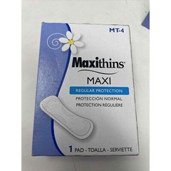 HOSPECO MT4 Maxithins #4 Vended Sanitary Napkins Lot Of 3 Pads