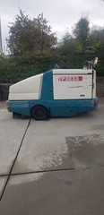 Tennant 6500 Ride-On Sweeper/Vacuum w/blower attach. Great condition.