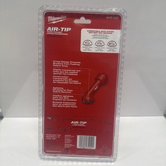 New Milwaukee 49-90-2035 Air-Tip Cross Brush Tool for Wet/Dry Vacuums