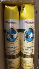Pledge 301168 14.2 oz. Aerosol Can Furniture Polish – Lemon (6/Carton) New