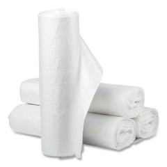 Inteplast Group VALH3860N14 HD 60 gal COMM Can Liners – Clear (200/Carton) New