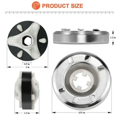 285785 Washer Clutch Assembly Kit & 285753A Motor Coupling & 4pcs 80040…