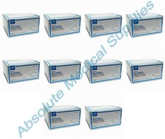 *10-Packs* Medline Alcohol 200 Prep Pads Sterile 2-Ply Medium MDS090735