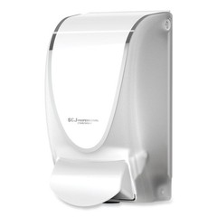 SC Johnson TPW1LDS 1 Liter Transparent Manual Dispenser – WHT (15/Carton) New