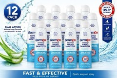 12 Pk Sanitizer Spray 6.5 oz. Multi-Purpose. Cleaning Product. Bulk Supply