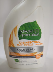 2 Seventh Generation Disinfecting Surface Cleaner 26 oz. Lemongrass Citrus