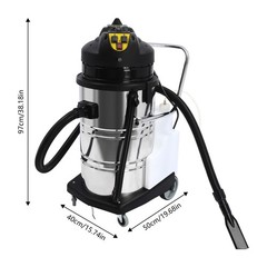 80L Commercial Cleaning Machine 3in1 Pro Carpet Cleaner Extractor Vacuum Cleaner