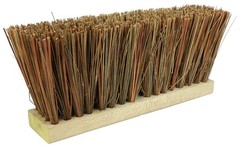 Weiler 42099 16 Street Broom 7-1/4 Trim Length Bass Palmyra Blend Fill Made In