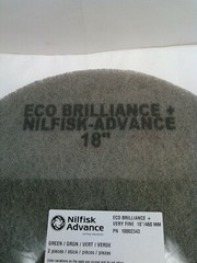 Nilfisk Advance Eco Brillance Very Fine Pad 18″/460mm 10002343 HOTT DEALS – 2Pk