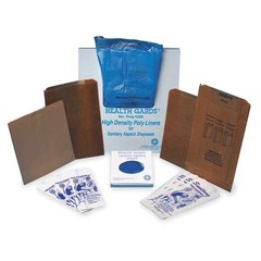 Hospeco 6802W Sanitary Napkin Bag, Pk500