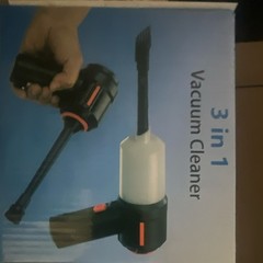 3 in 1 Cordless Bagless Handheld Vacuum w/ Blower, Crevice Tool & Brush