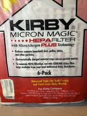 Kirby Micron Magic Micro Allergen Plus HEPA Vacuum Filter Bags Lot of 6-204814A