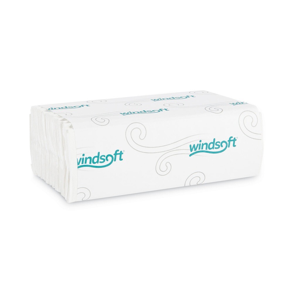 Windsoft 101 10.2″ x 13.25″ 1-Ply C-Fold Paper Towel – WT (200/PK, 12 PK/CT) New