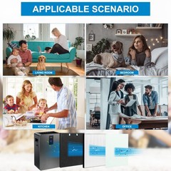 2 Sets Replacement Air400 Filter for Bissell Air400 air purifier, HEPA Activa…