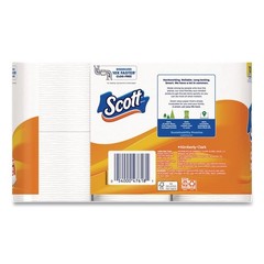 Scott 47618 Double Roll Bath Tissue ComfortPlus Toilet Paper – White (48/CT) New
