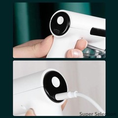 Portable Electric Spray Gun W/ Blue Light Rechargeable Fine Mist For Home Travel