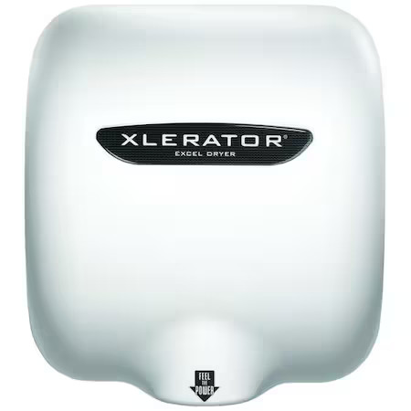 Excel Dryer Xl-Bw-1.1N-110-120V Automatic Hand Dryer, 8 Sec Dry, 68 To 76, 110