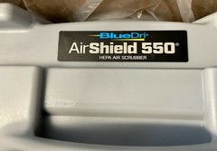 BlueDri HEPA Portable AIR SCRUBBER BD-AS550 Air Shield 550 – Grey BD-AS-550