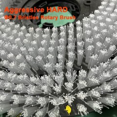 19″ Heavy Duty Aggressive Rotary Scrub Brush fit Emotor 300X Floor Scrubber