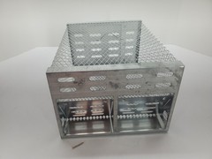 Humane Rodent Trap for Indoor & Outdoor Use – Automatic Multi-Catch Metal Cage
