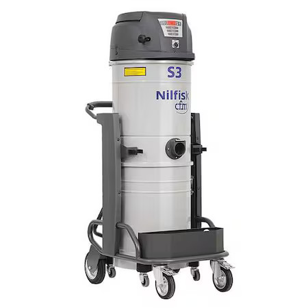 Nilfisk 401 0300 476 Industrial, Shop Vacuum, 26 Gal, Standard, 270 Cfm, 3 Hp