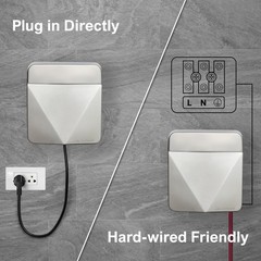 2Pack JETWELL Upgrade HEPA Filter HighSpeed StainlessSteel Coml Auto Hand Dryer