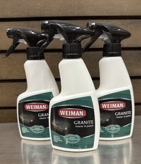 3 Pack – Weiman GRANITE CLEANER & POLISH – 12 fl oz