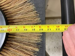 New Minuteman / Power Boss # 6514 Side Broom, Polyester