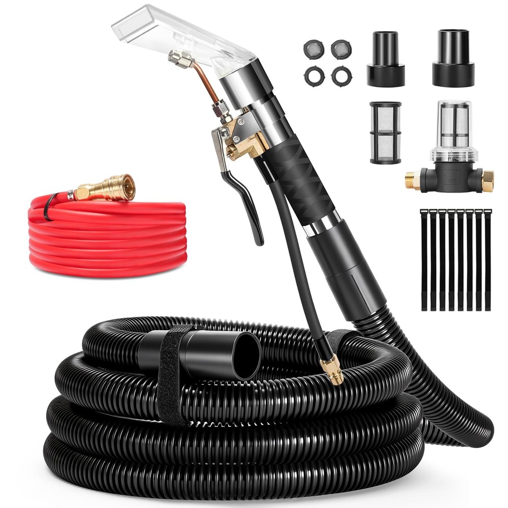 Extractor Attachment Kit for Shop Vac, Extractor Kit with Wand Hose Adapter F…